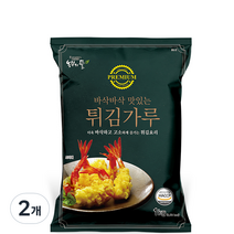 농부의뜰 튀김가루, 1kg, 2개