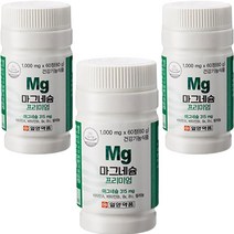 일양약품 마그네슘 프리미엄 60g, 6개, 60정