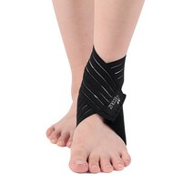 에코리즈 이지업 발목 랩 보호대 블랙 S, 2개입