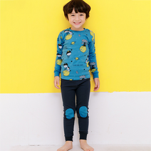 메이키즈 남아용 행성여행 오가닉 기모후라이스 실내복