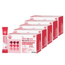 동화약품 먹는 저분자 어린 피쉬 병풀 콜라겐 펩타이드, 30포, 5개