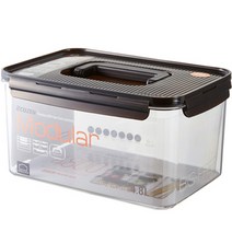 락앤락 비스프리 모듈러 밀폐용기 직사각 핸디 4.8L, 1개, 1개