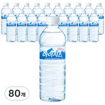 아이시스 생수, 500ml, 80개