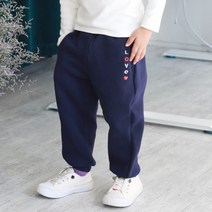 꼰띠키즈 아동용 피드기모바지