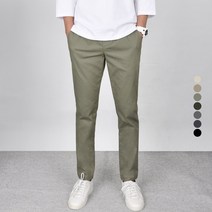 가이스토리 남성용 밀란 밴딩 면바지