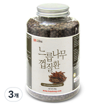 갑당약초 느릅나무껍질환 병타입, 3개, 350g