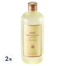 AHC 허브 솔루션 레몬 토너, 500ml, 2개