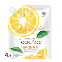 다미즐 갈아만든 유자액, 500g, 1개입, 4개