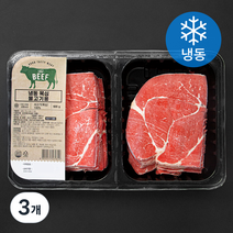 호주산 우목심 불고기용 (냉동), 600g, 3개