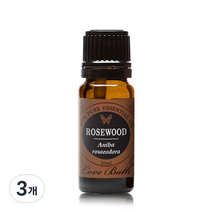 러브바스 로즈우드 에센셜오일, 10ml, 3개