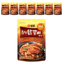 샘표 춘천닭갈비 양념소스, 180g, 8개