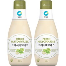 청정원 프레시 마요네즈, 500g, 2개