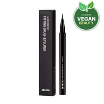 코스노리 슈퍼프루프 피팅 브러쉬 아이라이너 0.6g, 01 블랙, 1개