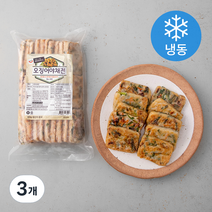 세미원 오징어야채전 (냉동), 900g, 3개