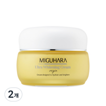 미구하라 오리진 울트라 화이트닝 크림, 50ml, 2개