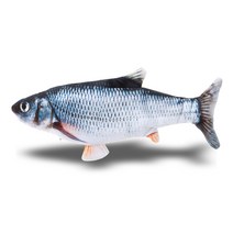 춤추는물고기 움직이는 생선 물고기인형 고양이장난감, 흰동가리(니모)