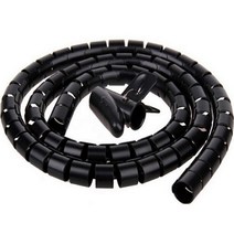 홈데코레 케이블 정리커버 세트 블랙 28mm, 28mm 블랙