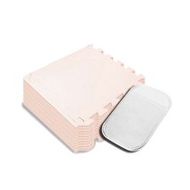 딩동펫 반려동물 퍼즐 매트 10p, 라이트핑크