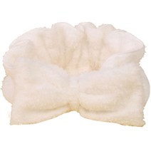 몽오브 빅리본 세안헤어밴드, 1개, 화이트