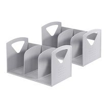 카파맥스 3단-2 책꽂이 2p, 회색