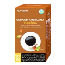 곰곰 아메리카노 헤이즐넛, 1g, 100개입