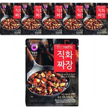 청정원 직화짜장 분말, 80g, 6개
