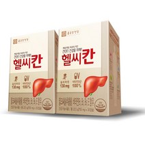 [종근당밀크씨슬] 종근당건강 헬씨칸 밀크씨슬 영양제, 30정, 2개