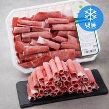 이플원 미국산 소고기 설깃 샤브샤브용 (냉동), 600g, 1개