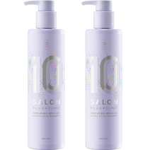 미쟝센 살롱 플러스 클리닉 10 샴푸 극손상모발용, 500ml, 2개