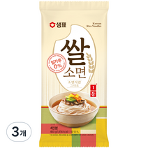 샘표 쌀 소면, 3개, 400g