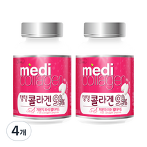 메디영 탱탱 순수 콜라겐 99%, 4개, 60g