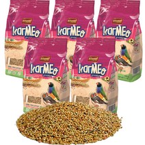 비타폴 카르마 핀치 혼합사료 ZVP-0231, 500g, 5개