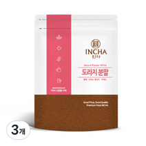 인차 도라지분말, 200g, 3개