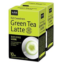 녹차원 녹차라떼, 130g, 2개