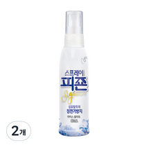 피죤 스프레이 시그니처 섬유탈취제 아이스 플라워향 본품, 80ml, 2개