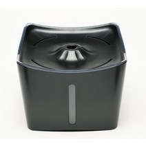 펫톡 냥이샘 스퀘어 반려동물 정수기 3L, 블랙, 1개