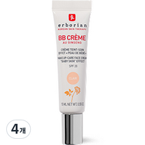 에르보리앙 BB 크림 SPF20, 클레어, 15ml, 4개