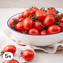 새벽경매 대추방울토마토, 750g, 5팩