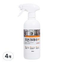 코코즈 오븐크리너 골드, 500ml, 4개