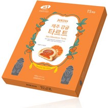 [딸기타르트책] 제키스 감귤 타르트 특대, 28g, 15개