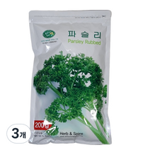 내츄럴스파이스 파슬리 허브향신료, 200g, 3개
