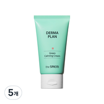 더샘 더마 플랜 그린 카밍 크림, 70ml, 5개