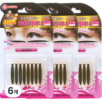 아이참 아이라이너 테이프 좌우용 144p, 6개
