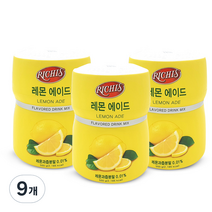 (주)동서 리치스 레몬 에이드, 550g, 1개입, 9개