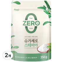 퍼니트 슈가제로 스테비아 에리스리톨, 350g, 2개
