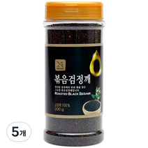 꼬손 볶음 검정깨, 5개, 200g