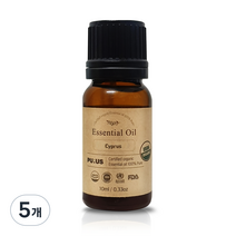 퓨어스 사이프러스 오일, 10ml, 5개