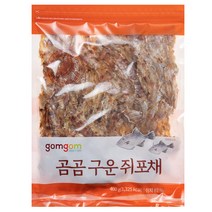 곰곰 구운 쥐포채, 400g, 1개