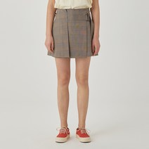 제이에스엔와이 여성용 Pleated Glen Check Pants JYPA1B903W1
