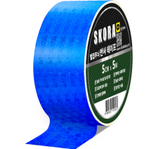 스코라 고휘도 야광 야간 안전 반사 테이프, 1개, 블루